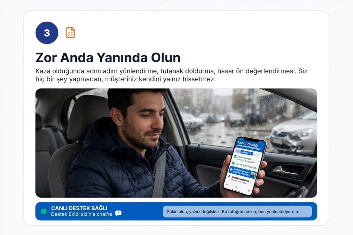 Zor Anda Yanında Olun
